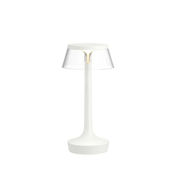 Flos Bon Jour Unplugged Tischleuchte White-transparent