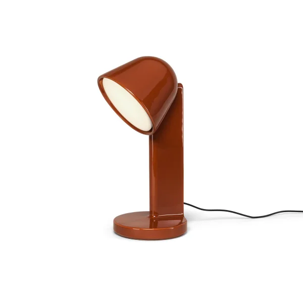 Flos Céramique Down Tischleuchte Rust red