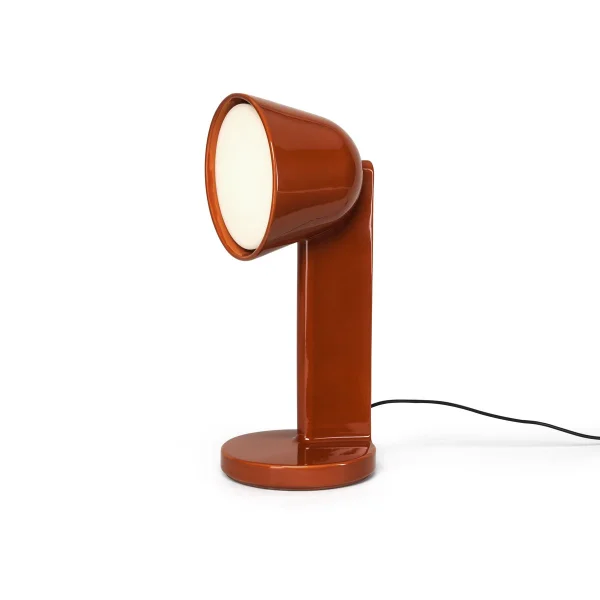 Flos Céramique Side Tischleuchte Rust red