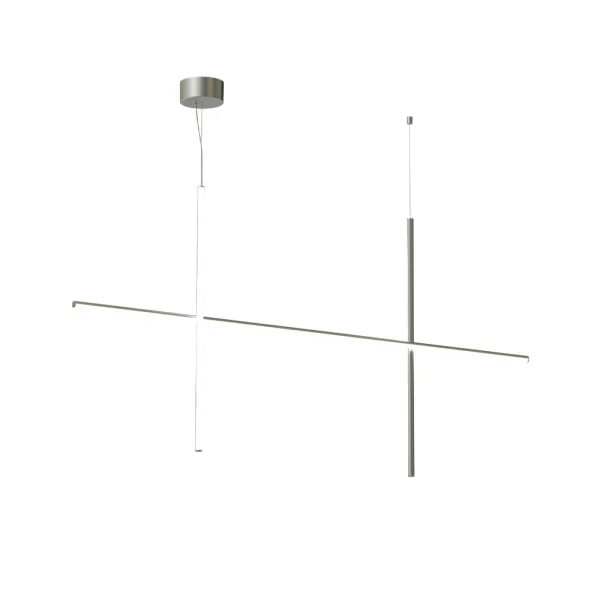Flos Coordinates S2 Pendelleuchte Aluminium