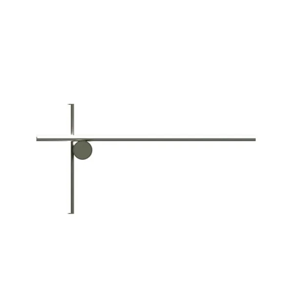 Flos Coordinates W2 Wandleuchte Aluminium