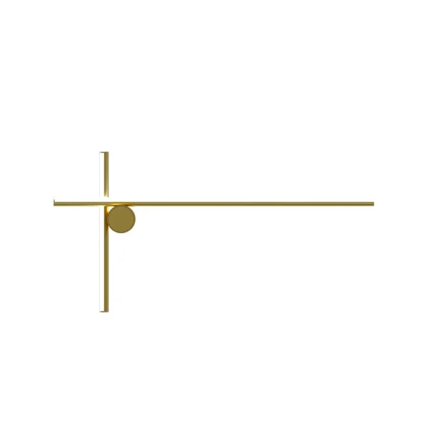 Flos Coordinates W2 Wandleuchte Messing