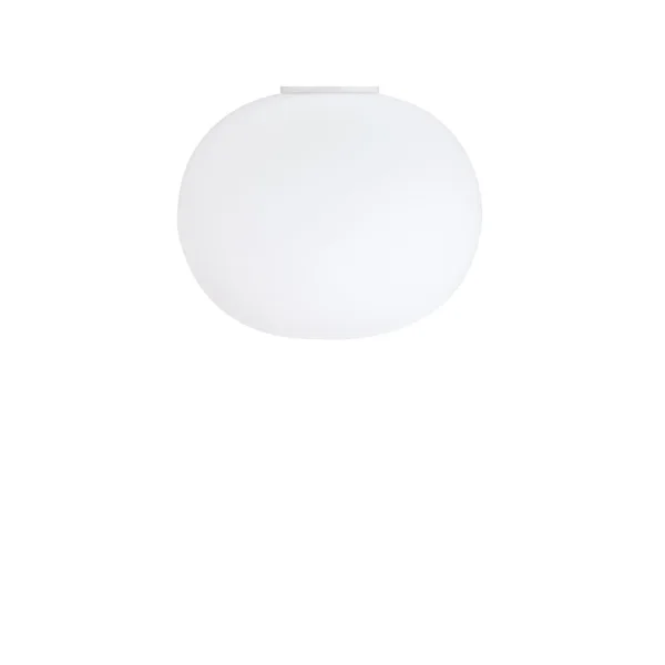 Flos Glo-ball C/W Zero Wand- und Deckenleuchte Weißes Opalglas