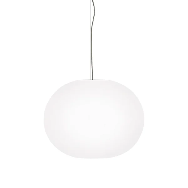 Flos Glo-ball S2 Pendelleuchte Weißes Opalglas