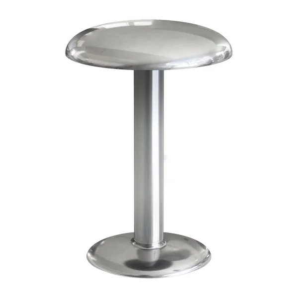 Flos Gustave Residential tragbare Tischleuchte Polished silver
