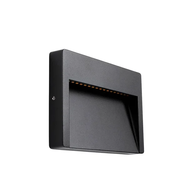 FLOS - Hyperion 7,5W Außenwandleuchte Schwarz Ares