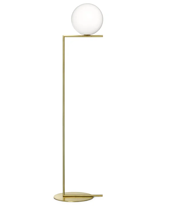FLOS - IC F2 Stehleuchte Messing
