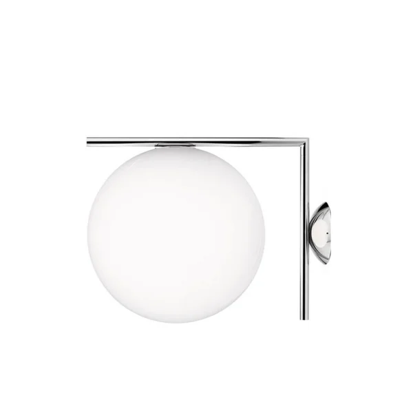 Flos IC lights C/W1 Wandleuchte Chrom-opal
