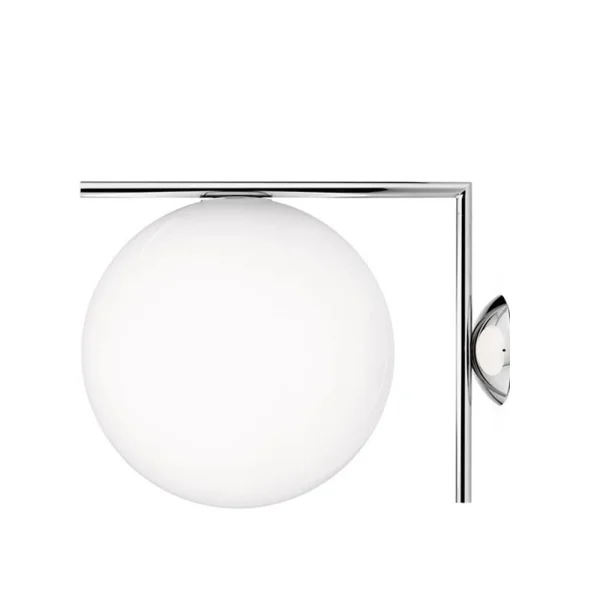 Flos IC lights C/W2 Wandleuchte Chrom-opal