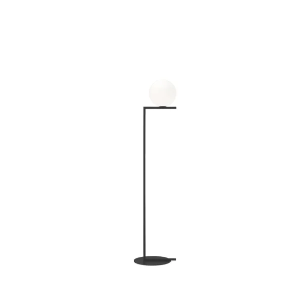 Flos IC lights F1 Stehleuchte Schwarz-opal
