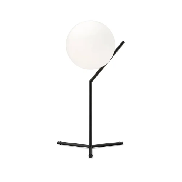 Flos IC Lights T1 High Tischleuchte Schwarz-opal