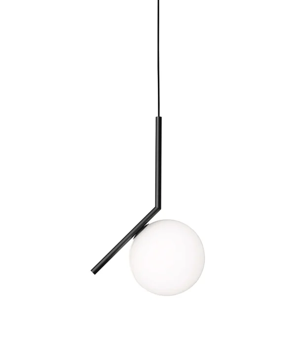 FLOS - IC S1 Pendelleuchte Matt Schwarz