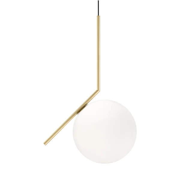 Flos IC S2 Pendelleuchte 70 cm Gold