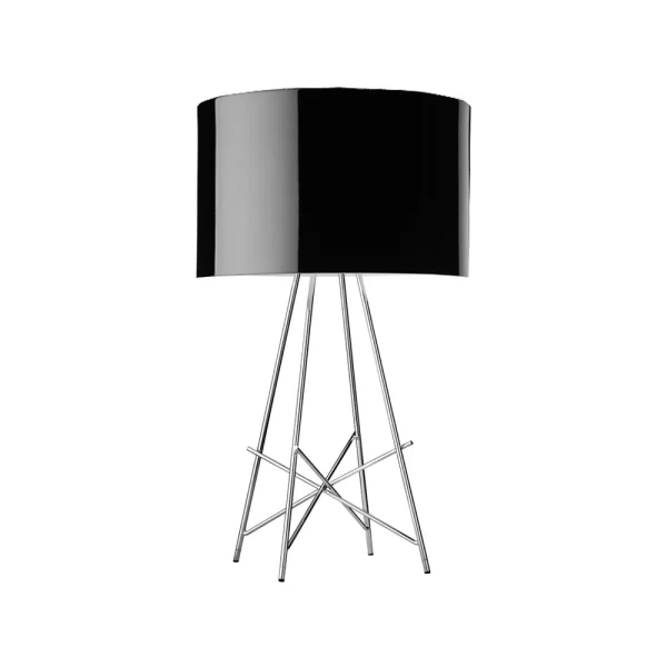 Flos Ray T Tischleuchte Schwarz-chrom