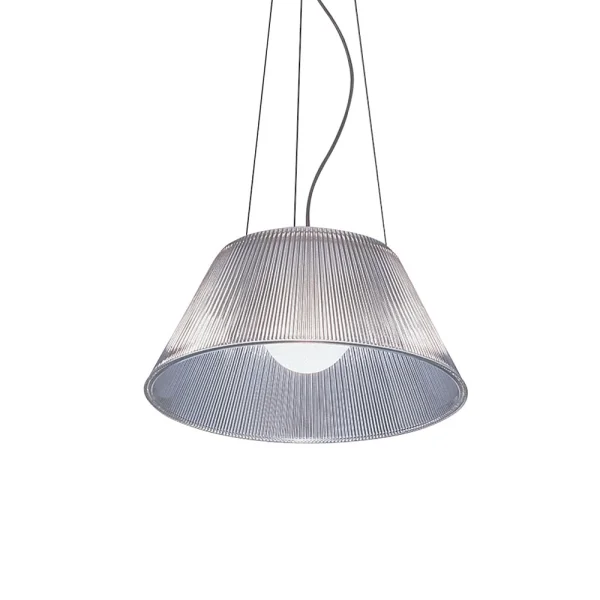 Flos Romeo Moon S2 Pendelleuchte Weiß-Glas
