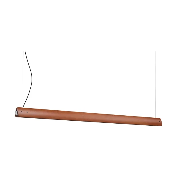 Flos Seki-han Pendelleuchte 212,5 cm Heat treatened ash-black metal