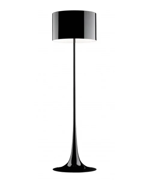 Flos - Spun Light Stehleuchte Schwarz