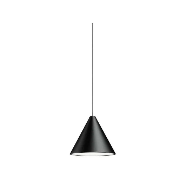 FLOS - String Light Cone 12m Schwarz Soft Touch Dim Anschluss nur an 24V
