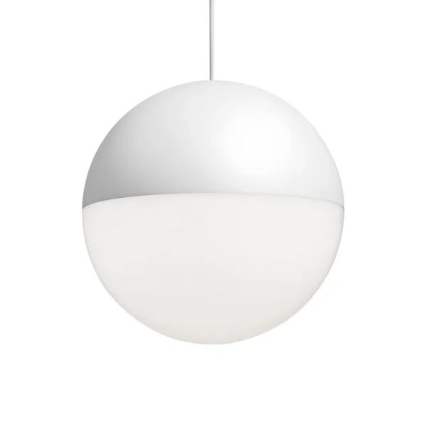 FLOS - String Light Sphere 12m Weiß Soft Touch Dim