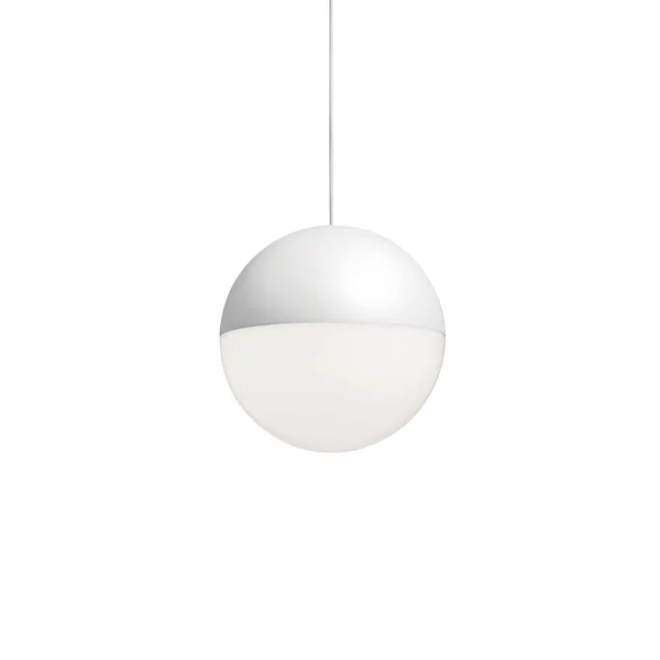Flos String Light Sphere Pendelleuchte Weiß, 12 m Kabel