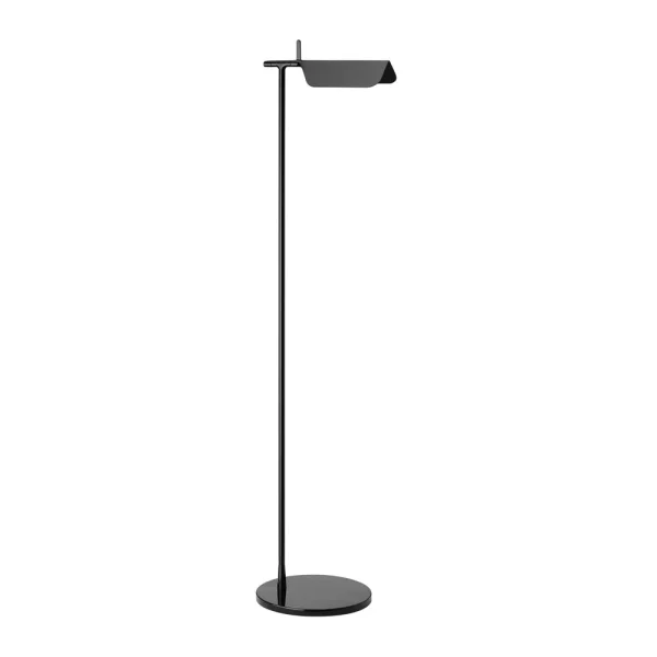 Flos Tab F LED Stehleuchte Schwarz lackiert