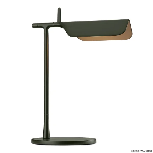 FLOS - Tab T LED Stehleuchte Matt Dark Green