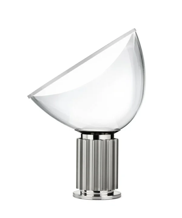 Flos - Taccia LED (Glas) Tischleuchte Silver