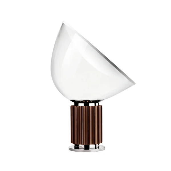 Flos - Taccia LED (PMMA) Tischleuchte Bronze