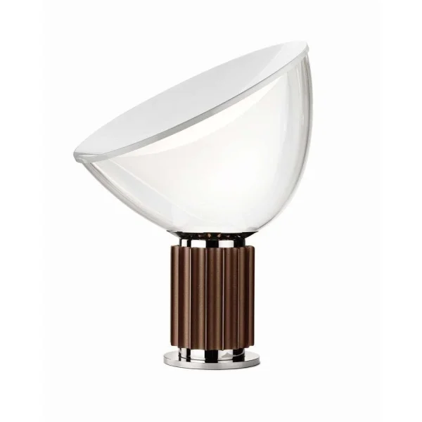 Flos - Taccia LED Tischleuchte Small Bronze