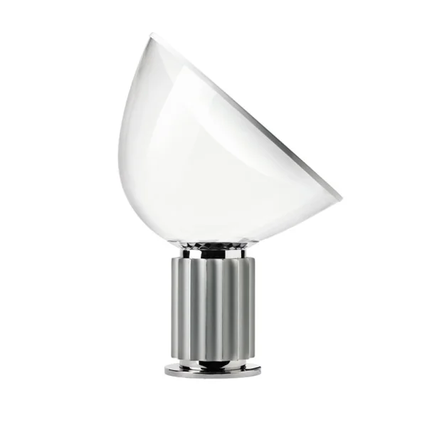 Flos Taccia PMMA Tischleuchte Silber, LED