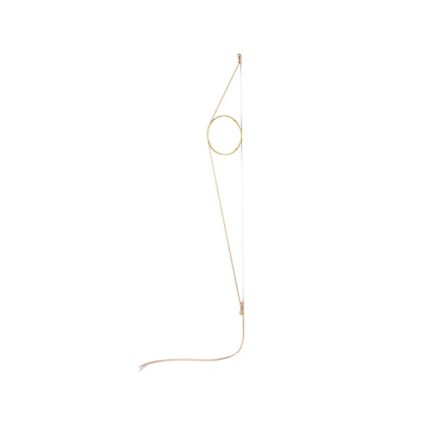 Flos Wirering Wandleuchte Rosa-gold