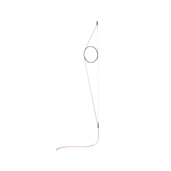 Flos Wirering Wandleuchte Rosa-grau