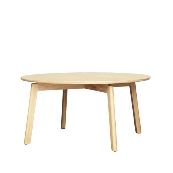 Fogia Area Sofatisch Eiche mattlack, ø80 h.39 cm