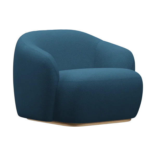 Fogia Barba Loungesessel Stoff Vidar 4 0872 petrol