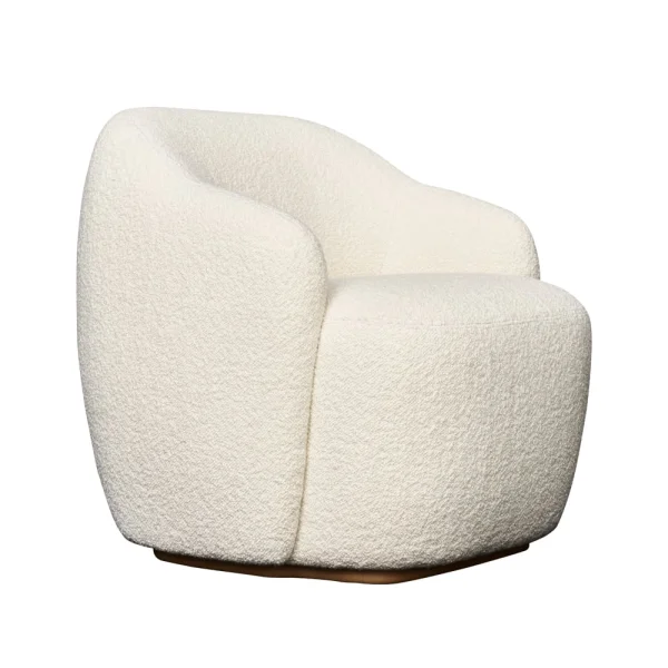 Fogia Barba Sessel Stoff Karakorum Ivory Ivory