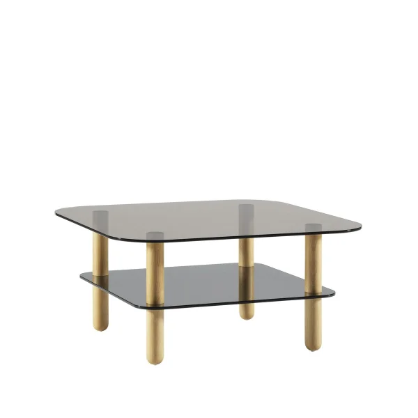 Fogia Big Sur Couchtisch braun, elfenbein