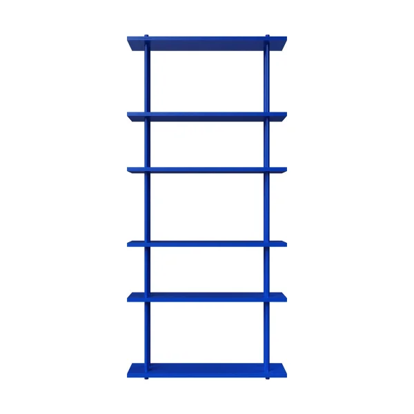 Fogia Bond Wandregal W106 Blau lackierte Birke