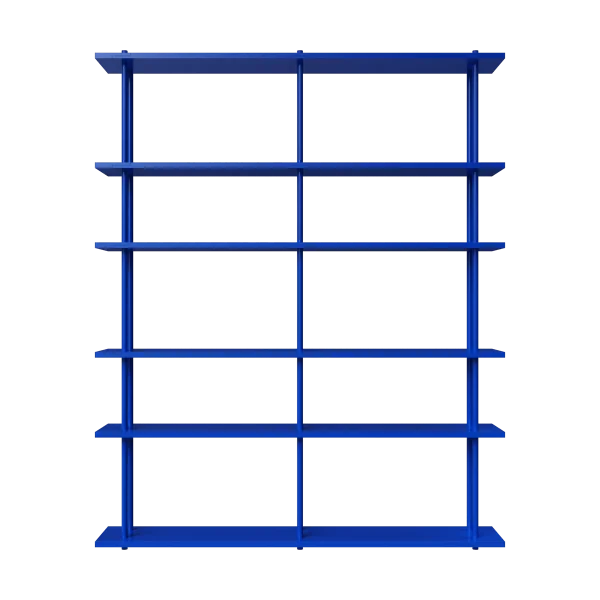 Fogia Bond Wandregal W206 Blau lackierte Birke