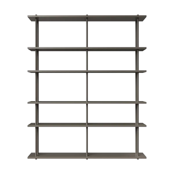 Fogia Bond Wandregal W206 Grau lackierte Birke