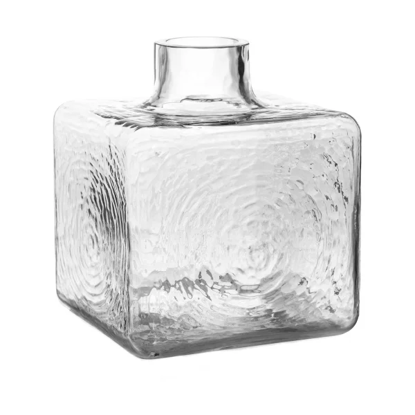 Fogia Cube Vase Klar, 23×20×20 cm
