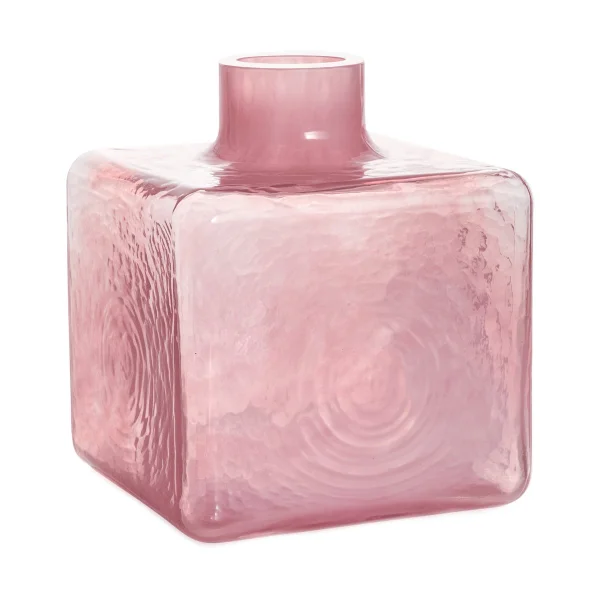 Fogia Cube Vase Rosa, 23x20x20 cm