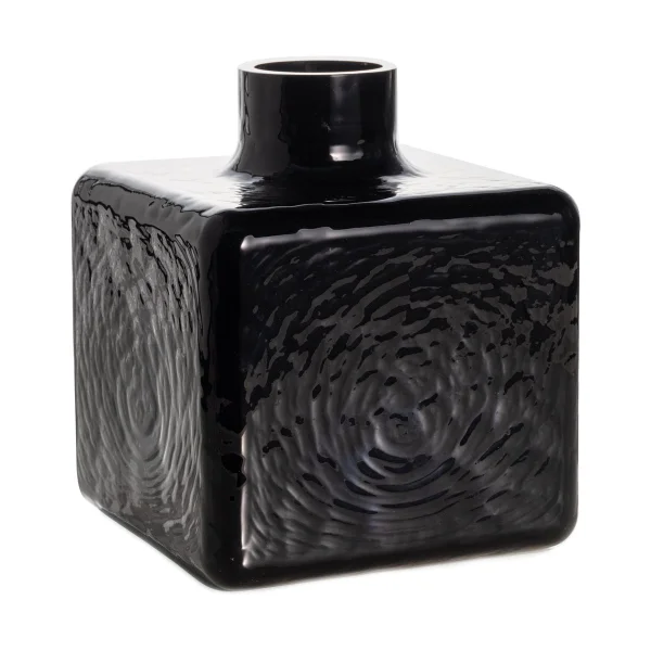 Fogia Cube Vase Schwarz, 23×20×20 cm