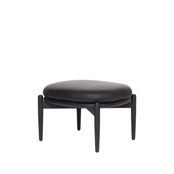 Fogia Embrace Ottoman Eichenbein Elmosoft 99999 svart-schwarz gebeizt