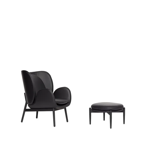 Fogia Embrace Small Sessel Elmosoft 99999-Eiche schwarz gebeizt