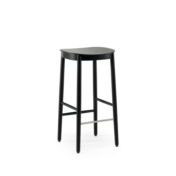 Fogia Figurine Hocker Eiche schwarz gebeizt, hoch
