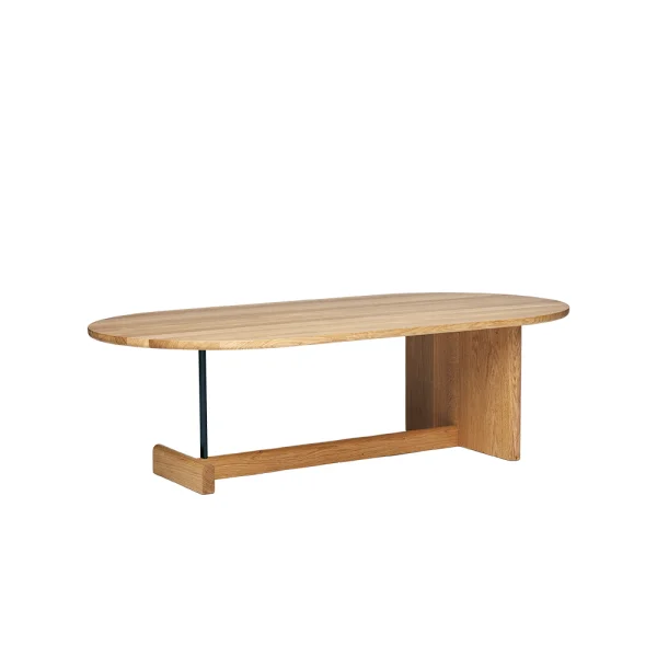 Fogia Koku Sofatisch niedrig 60x120 cm Lackierte Eiche