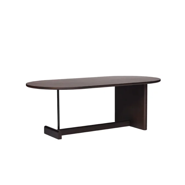 Fogia Koku Sofatisch niedrig 60x120 cm Wenge-gebetste Oak