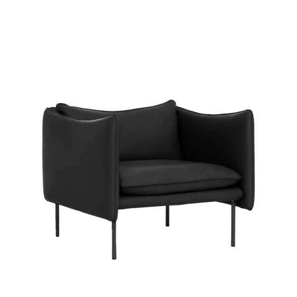 Fogia Tiki Sessel Elmotique 99001-schwarzgrau Bein