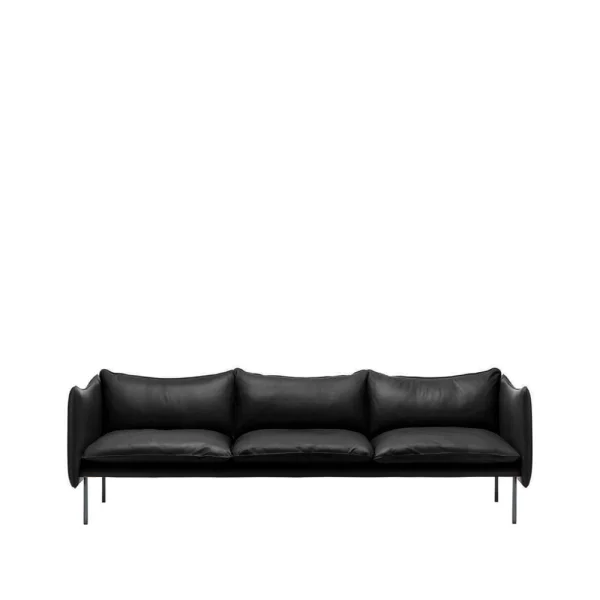 Fogia Tiki Sofa 3-Sitz Elmotique 99001-dunkelgrau Bein