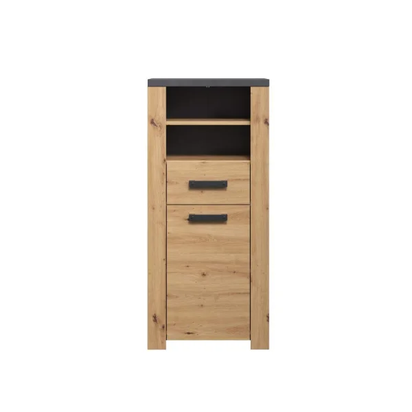 Follow Badschrank Eiche dekor.